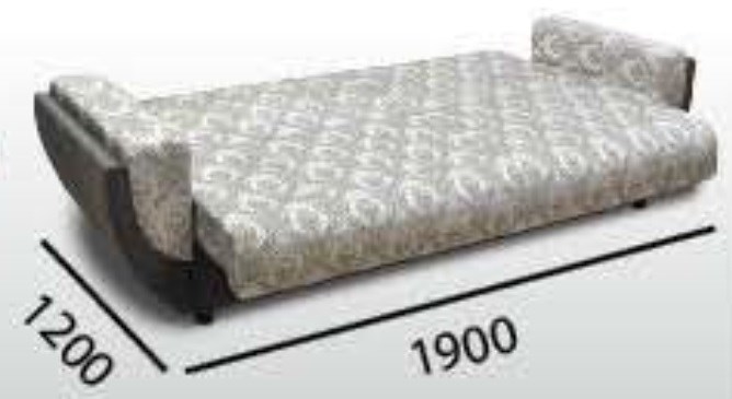 Прямой диван Акварель 2 БД в Рязани - изображение 1
