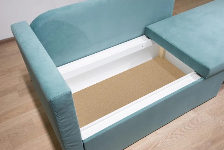 Прямой диван Мирка, newtone aqua blue в Рязани - изображение 5