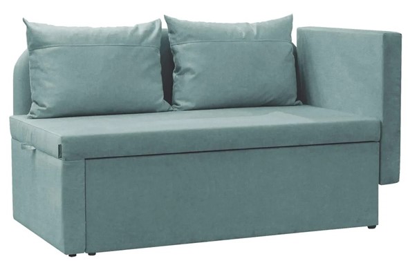 Прямой диван Мирка, newtone aqua blue в Рязани - изображение