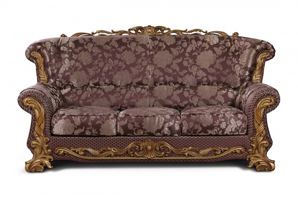 Прямой диван Барокко 2, ДБ3 в Рязани - изображение