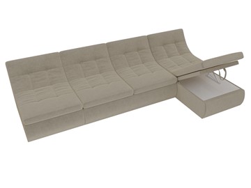 Большой модульный диван Холидей, Бежевый (микровельвет) в Рязани - предосмотр 7
