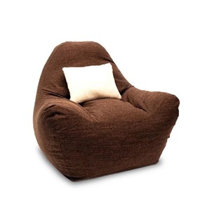 Кресло-мешок Эдем, рогожка орион, коричневый в Рязани