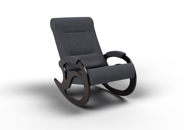 Кресло-качалка Вилла, ткань графит 11-Т-ГР в Рязани - изображение