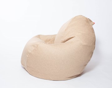 Кресло-мешок Макси, рогожка, 150х100, песочное в Рязани - предосмотр 2