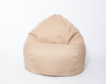 Кресло-мешок Макси, рогожка, 150х100, песочное в Рязани - предосмотр 1