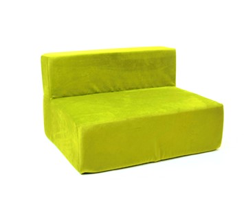 Кресло бескаркасное Тетрис 100х80х60, зеленое в Рязани