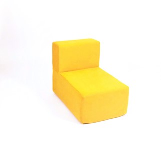 Кресло Тетрис 50х80х60, желтое в Рязани