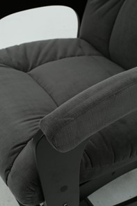 Кресло-качалка Леон маятниковая, ткань AMIGo графит 29-Т-ГР в Рязани - предосмотр 1