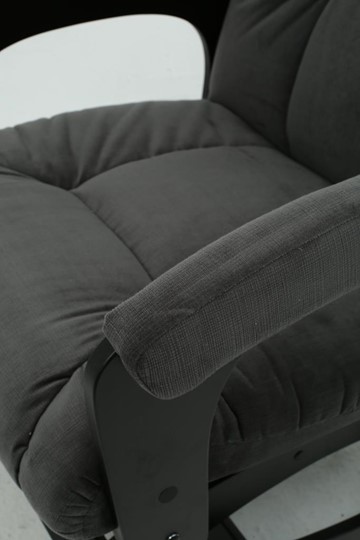 Кресло-качалка Леон маятниковая, ткань AMIGo графит 29-Т-ГР в Рязани - изображение 1