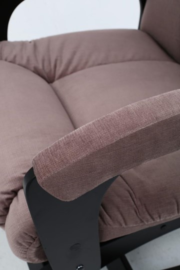 Кресло-качалка Леон маятниковая, ткань AMIGo кофе с молоком 29-Т-КМ в Рязани - изображение 2