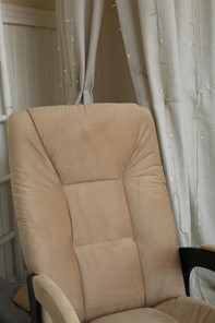 Кресло-качалка Леон маятниковая, ткань AMIGo песок 29-Т-П в Рязани - предосмотр 7
