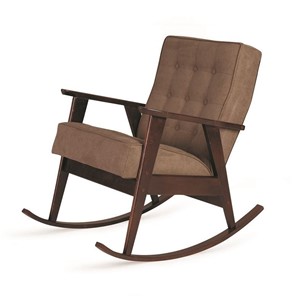 Кресло-качалка Ретро (темный тон / 05 - коричневый) в Рязани