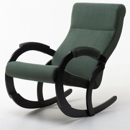 Кресло-качалка Корсика, ткань Amigo Green 34-Т-AG в Рязани - изображение