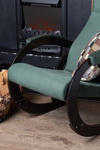 Кресло-качалка Корсика, ткань Amigo Green 34-Т-AG в Рязани - предосмотр 6