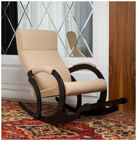 Кресло-качалка Марсель, ткань Amigo Beige 33-Т-AB в Рязани - изображение 6