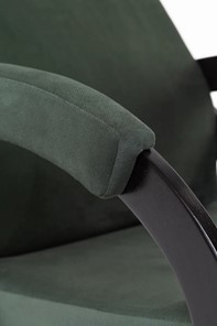 Кресло-качалка в гостиную Марсель, ткань Amigo Green 33-Т-AG в Рязани - предосмотр 4