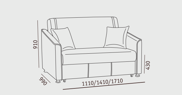 Кресло раскладное Милан 3 (90) в Рязани - изображение 2