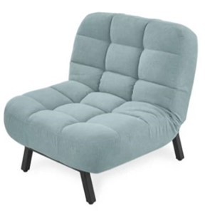 Кресло для сна Абри опора металл (мята-голубой) в Рязани