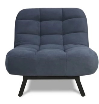 Кресло-кровать Абри опора металл (синий) в Рязани - изображение 1