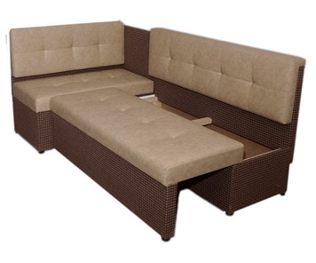 Кухонный угловой диван Нео КМ3 с механизмом 2000х1460 в Рязани - предосмотр 7