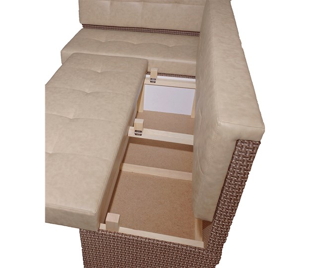 Кухонный угловой диван Нео КМ 3 с механизмом 2000*1110 в Рязани - изображение 6