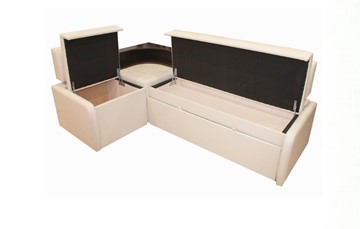 Кухонный угловой диван Модерн 3 со спальным местом и двумя коробами в Рязани - предосмотр 1