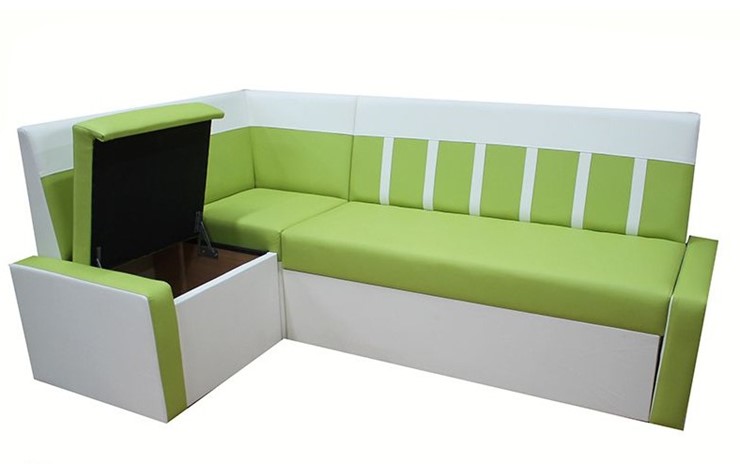 Кухонный угловой диван Квадро 2 со спальным местом в Рязани - изображение 1