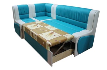 Кухонный угловой диван Квадро 4 со спальным местом в Рязани - предосмотр 2