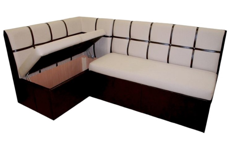 Угловой кухонный диван Квадро 5 со спальным местом в Рязани - изображение 2