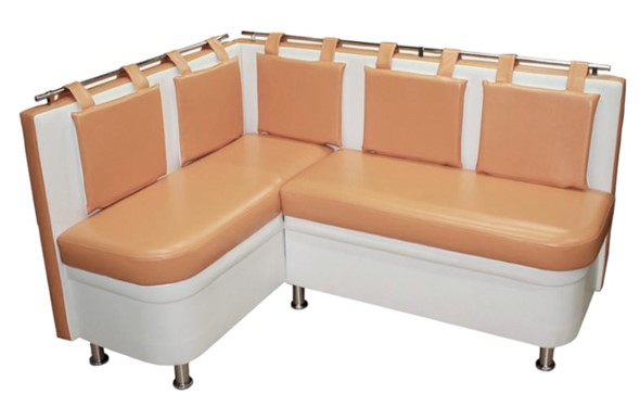 Кухонный угловой диван Модерн (с коробами) в Рязани - изображение