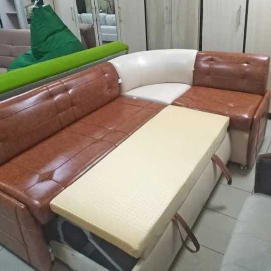 Угловой кухонный диван Нео КМ-08 в Рязани - изображение 4