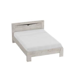 Кровать с основанием Соренто 1400, Дуб бонифаций в Рязани