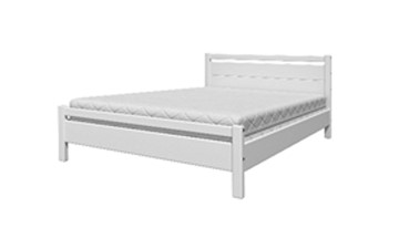 Спальная кровать Вероника-1 (Белый Античный) 120х200 в Рязани