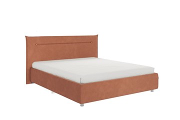Кровать 2-спальная Альба 1.6, персик (велюр) в Рязани - предосмотр