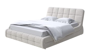Кровать в спальню Corso-6 140x200, Рогожка (Levis 12 Лён) в Рязани