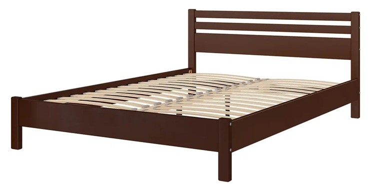 Кровать в спальню Милена (Орех) 160х200 в Рязани - изображение 1