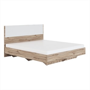 Кровать спальная Николь (мод.1.6) 1,8 белая экокожа, с ортопедическим основанием в Рязани