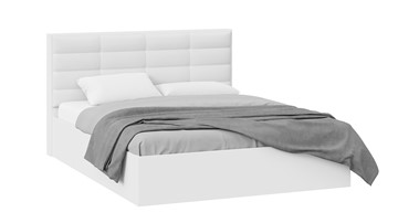 Кровать двуспальная с подъемным механизмом Агата тип 1 (Белый) в Рязани