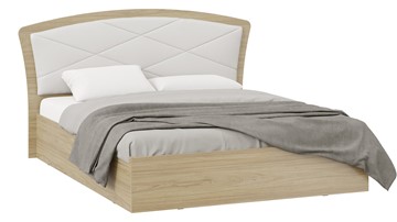 Кровать 2-спальная с подъемным механизмом Сэнди Тип 1 без заглушины (Вяз благородный/Белый) в Рязани