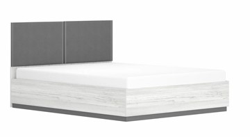 Кровать с подъемным механизмом 2-спальная Винтер-16, винтерберг/темно-серый/спейс графит в Рязани