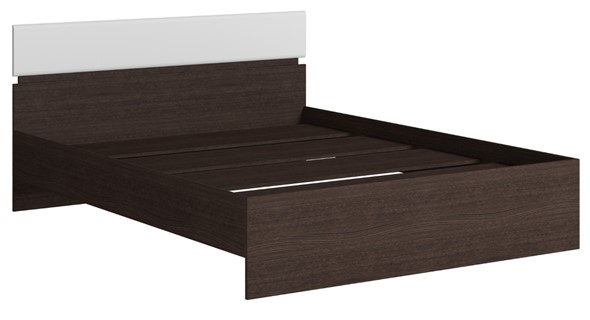 Спальная кровать Светлана 1600, венге/дуб молочный в Рязани - изображение