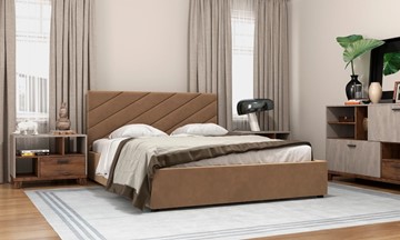 Кровать Юта 160х200 (вариант 3) с основанием в Рязани