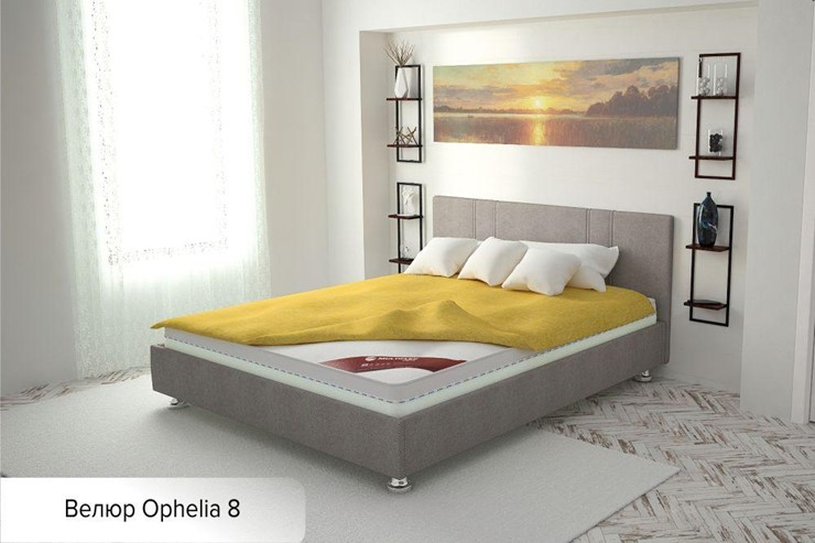 Кровать двуспальная Вена 160х200 (с основанием) в Рязани - изображение 2