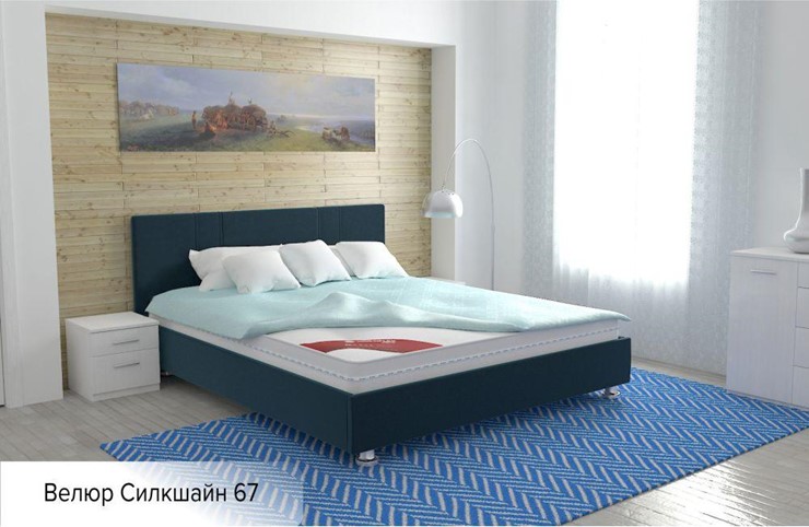 Кровать двуспальная Вена 160х200 (с основанием) в Рязани - изображение 13