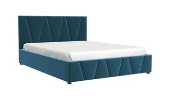 Спальная кровать Вендетта (вариант 1 велюр) 1600х2000 с основанием в Рязани