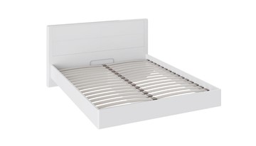 Двуспальная кровать Наоми 1600, цвет Белый глянец СМ-208.01.01 в Рязани