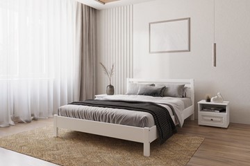 Кровать 1-спальная Милена (Белый античный) 120х200 в Рязани - предосмотр 2