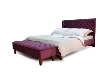 Кровать без механизма 2х-спальная Моника 2 с высокими ножками 2200х2150 мм в Рязани