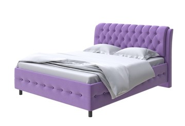 Кровать Como (Veda) 4 180х200, Велюр (Forest 741 Светло-фиолетовый) в Рязани
