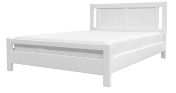Полуторная кровать Ванесса из массива сосны (Белый Античный) 140х200 в Рязани